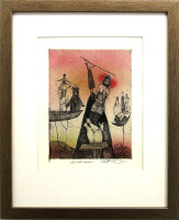 Čistá duša I - grafika - Katarína Vavrová 